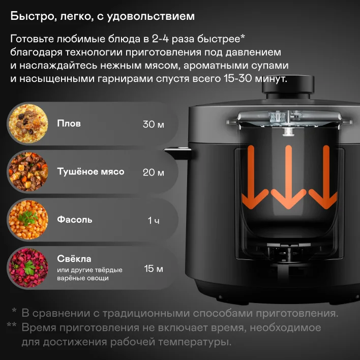 Мультиварка-скороварка GARLYN MPC-10