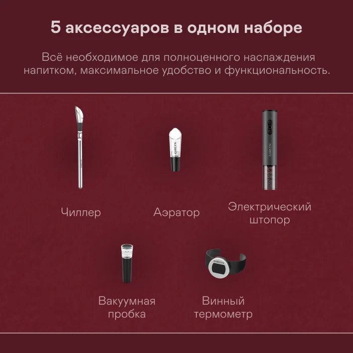 Набор подарочный GARLYN Wine Symphony