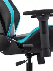 Голубой кресло игровое геймерское Knight Thunder 5X