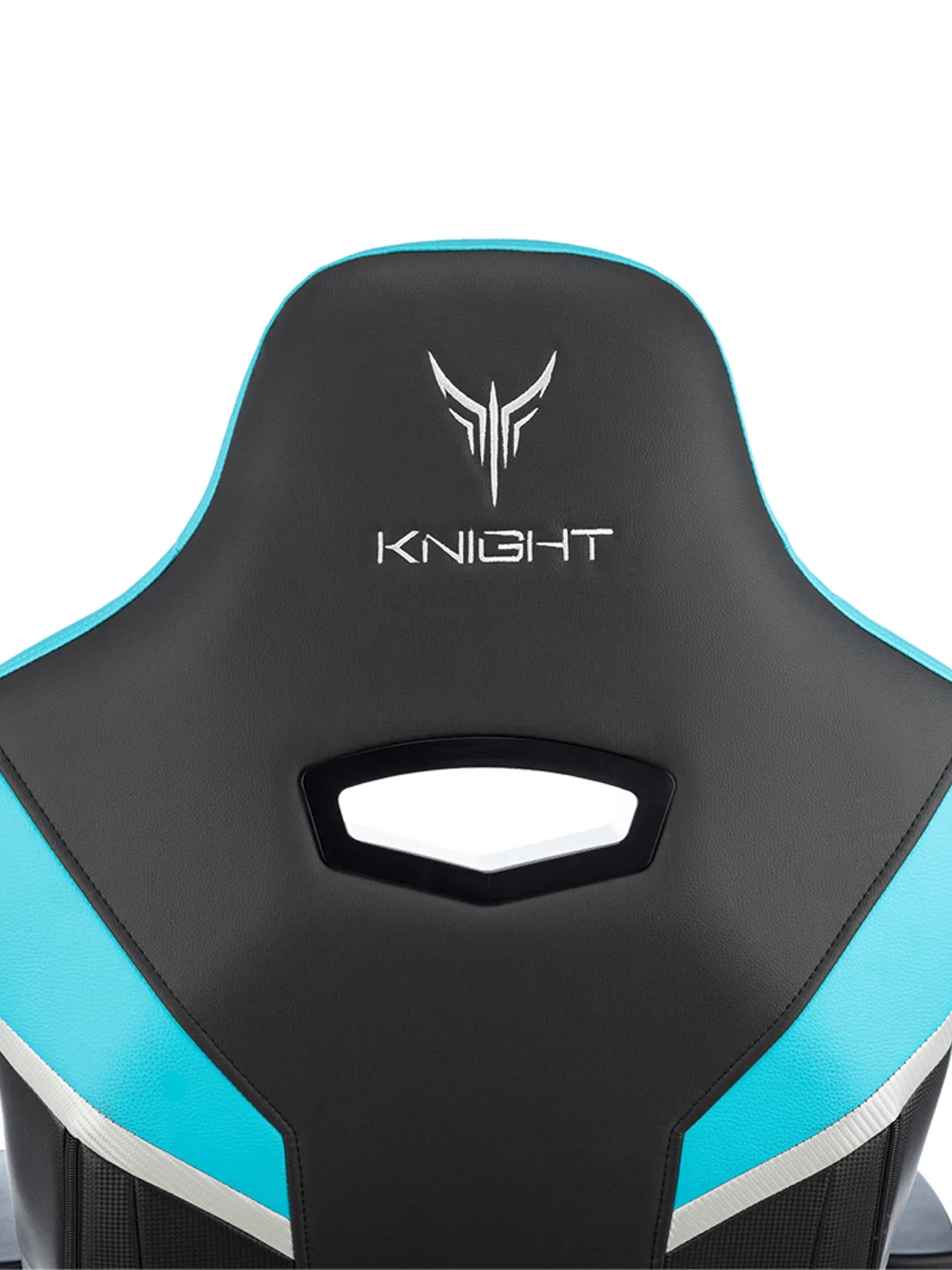 Голубой кресло игровое геймерское Knight Thunder 5X