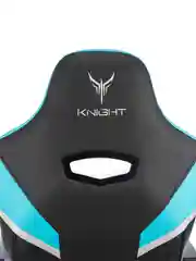 Голубой кресло игровое геймерское Knight Thunder 5X