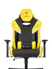 Желтый кресло игровое геймерское Knight Thunder 5X