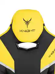 Желтый кресло игровое геймерское Knight Thunder 5X