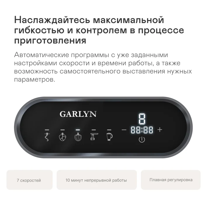 Кухонная машина GARLYN S-450