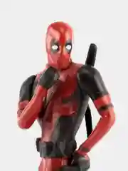 Голубой игрушка в машину DEADPOOL. Сувенир на панель автомобиля ДЭДПУЛ. 5 видов