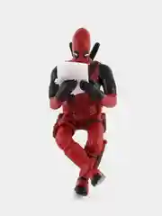 Зеленый игрушка в машину DEADPOOL. Сувенир на панель автомобиля ДЭДПУЛ. 5 видов