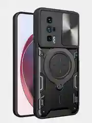 Чехол противоударный ring с защитой камеры для Xiaomi Poco F5 Pro
