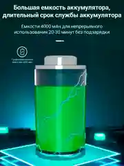 Серый автомобильный пылесос KaringBee HL-107 / LT-113C, пылесос для машины, автопылесос