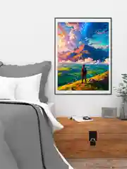 Картина по номерам на холсте с подрамником "Путь вперёд", 40 x 50