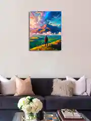 Картина по номерам на холсте с подрамником "Путь вперёд", 40 x 50