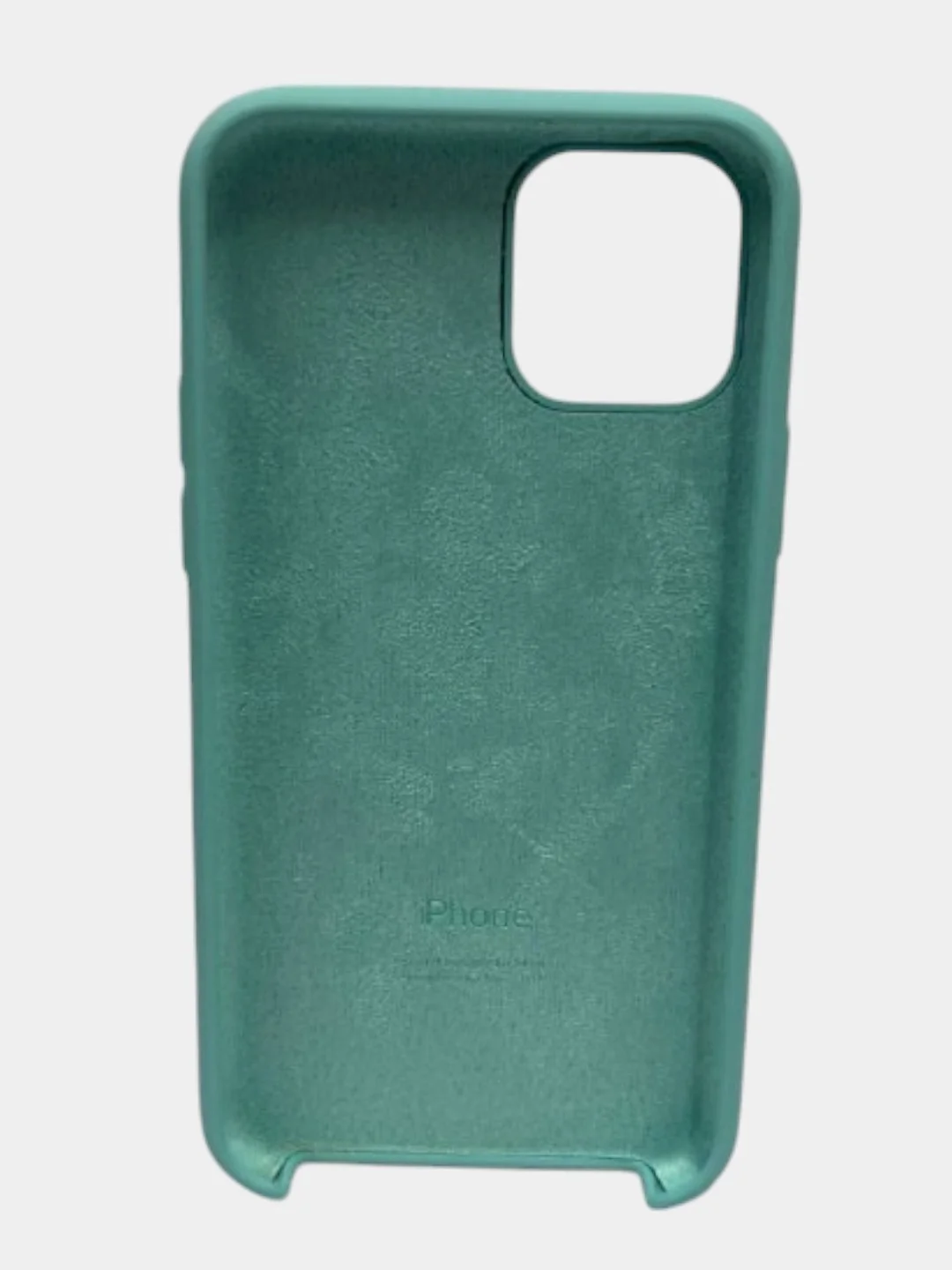 Бирюзовый чехол Silicone case для iPhone 11 Pro