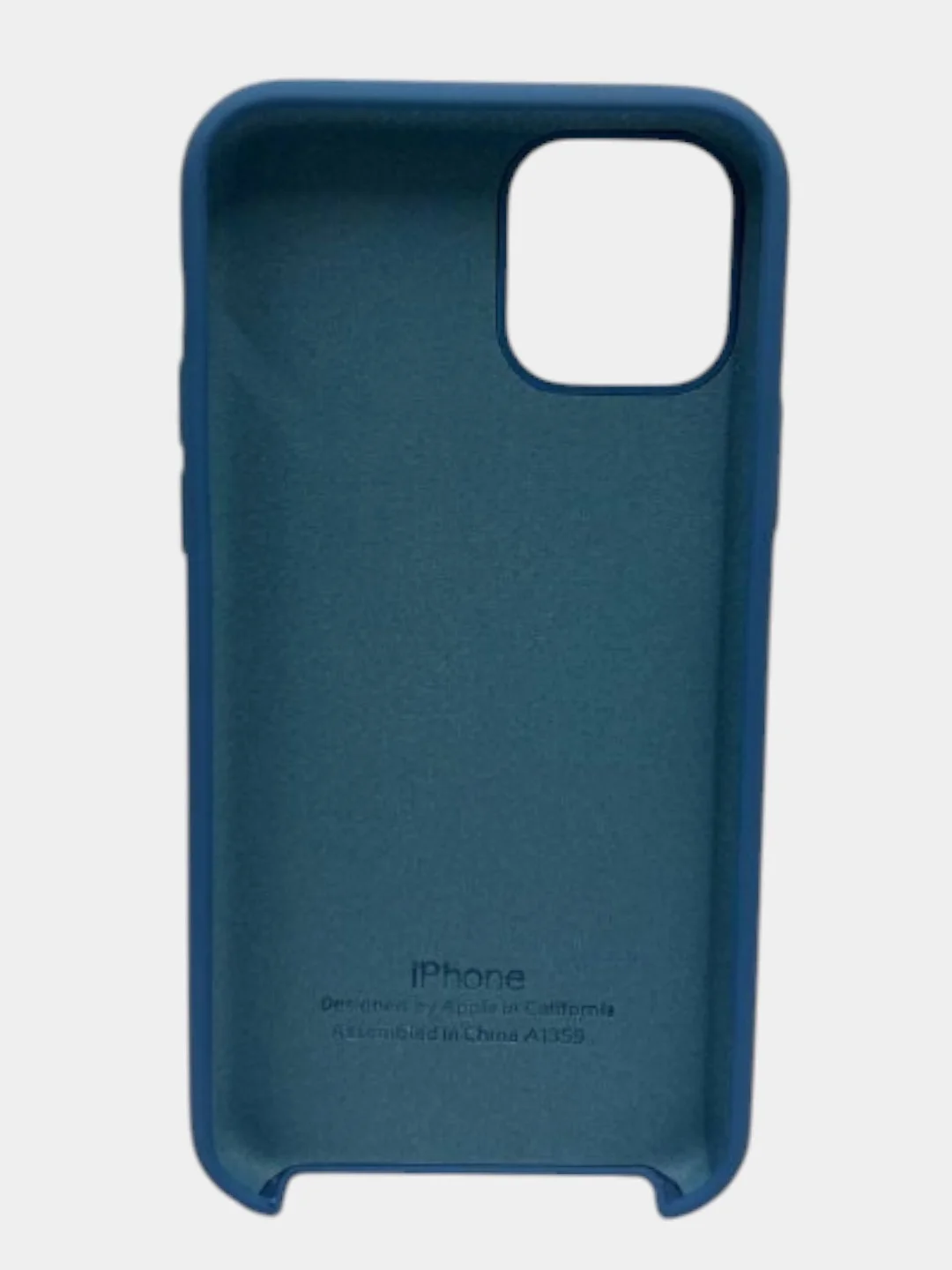 Светло-синий чехол Silicone case для iPhone 11 Pro