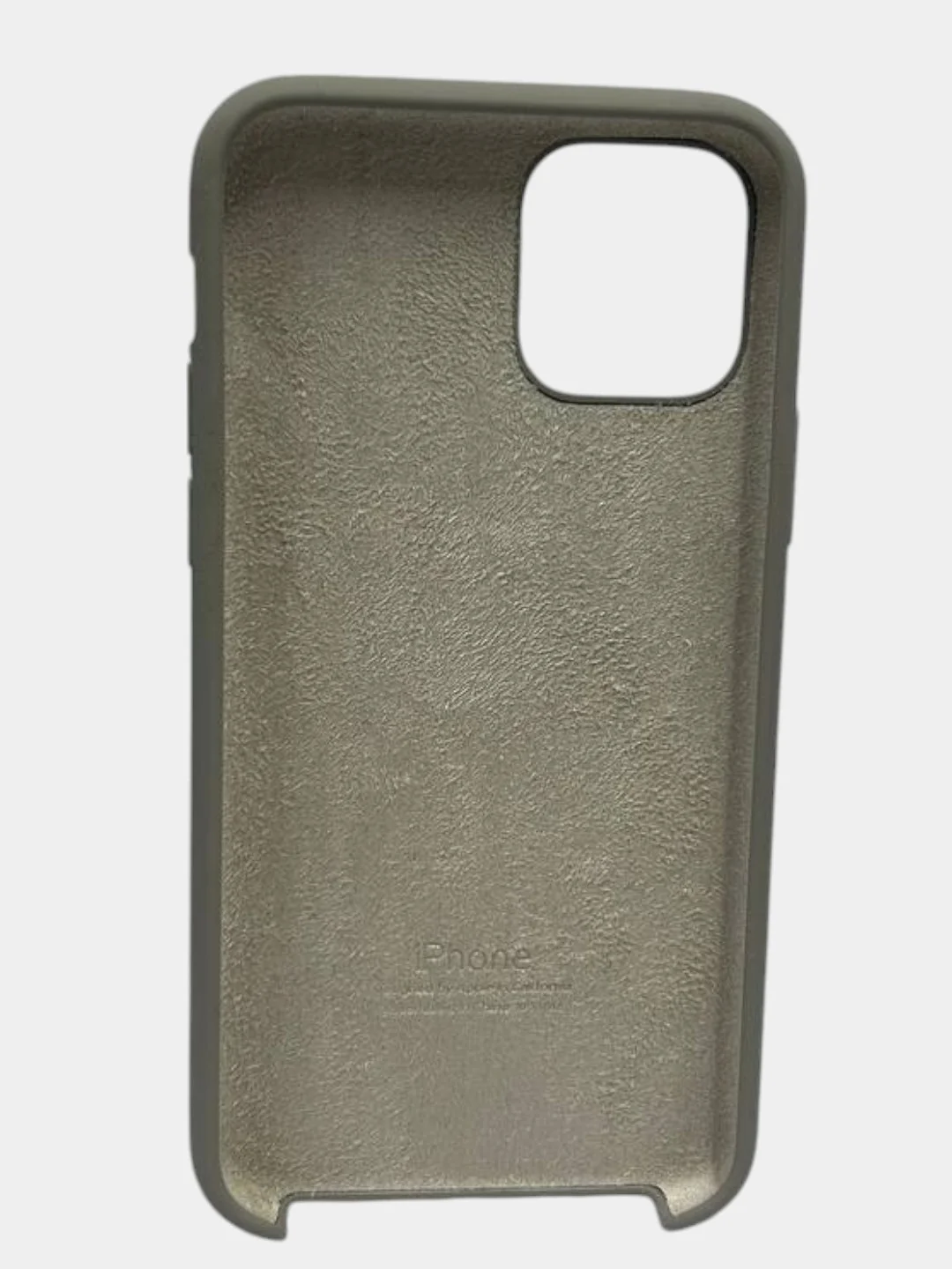 Серый чехол Silicone case для iPhone 11 Pro