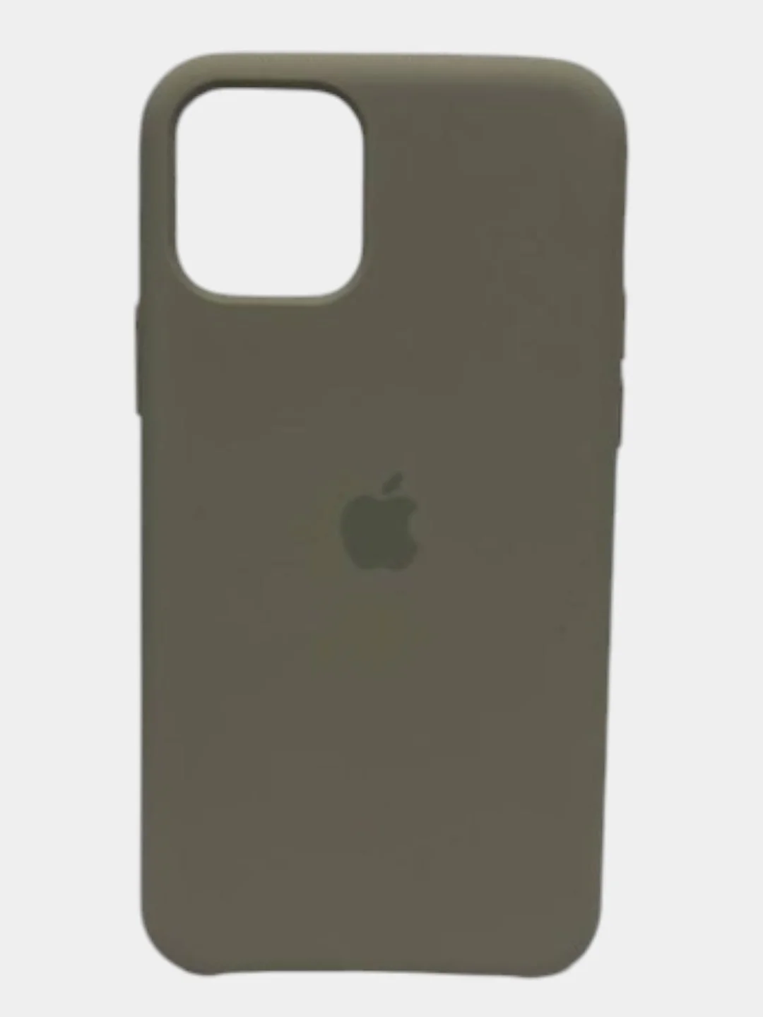 Серый меланж чехол Silicone case для iPhone 11 Pro