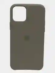 Серый меланж чехол Silicone case для iPhone 11 Pro
