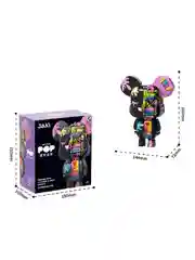 Конструктор Jaki "Bearbrick: Cyberblack"