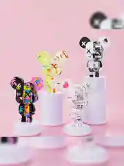 Конструктор Jaki "Bearbrick: Cyberblack"