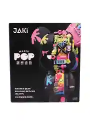 Конструктор Jaki "Bearbrick: Cyberblack"