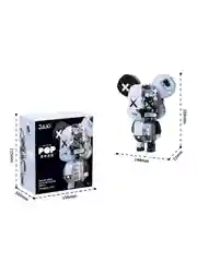 Конструктор Jaki "Bearbrick: Gamma grey"