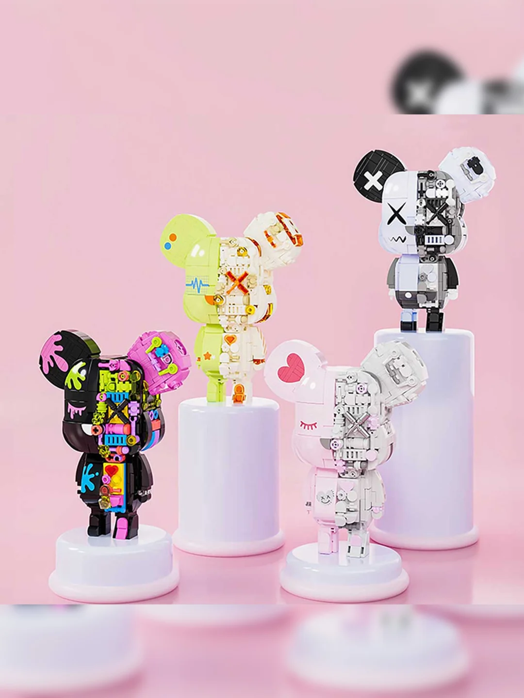Конструктор Jaki "Bearbrick: Gamma grey"