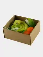 Салатовый мыло сувенирное новогоднее,подарочный набор,новогодний сувенир
