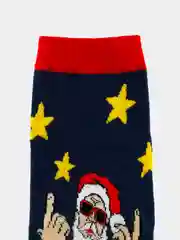 Новогодние носки, мужские носки, хлопок, подарочные носки