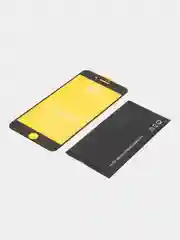 Черный комплект 6 штук защитное стекло iPhone 6, 6S Plus, 7, 7 Plus, 8, 8 Plus, SE 2020, SE 2022