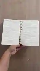 Бежевый меланж блокнот капибара,зжаписная книжка