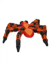 Антистресс-игрушка Klixx Creaturez Огненный муравей красный