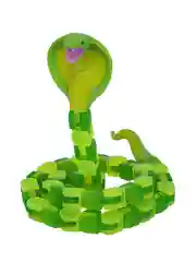 Антистресс-игрушка Klixx Creaturez Кобра зеленая