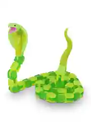 Антистресс-игрушка Klixx Creaturez Кобра зеленая