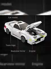Конструктор CaDA "Initial D: RX-7 Savanna"