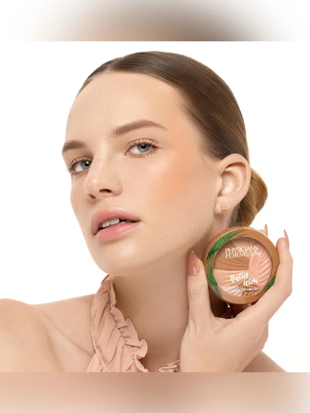 Бронзер Румяна для лица 2в1 Butter Glow Bronzer+ Blush PHYSICIANS FORMULA, здоровое сияние