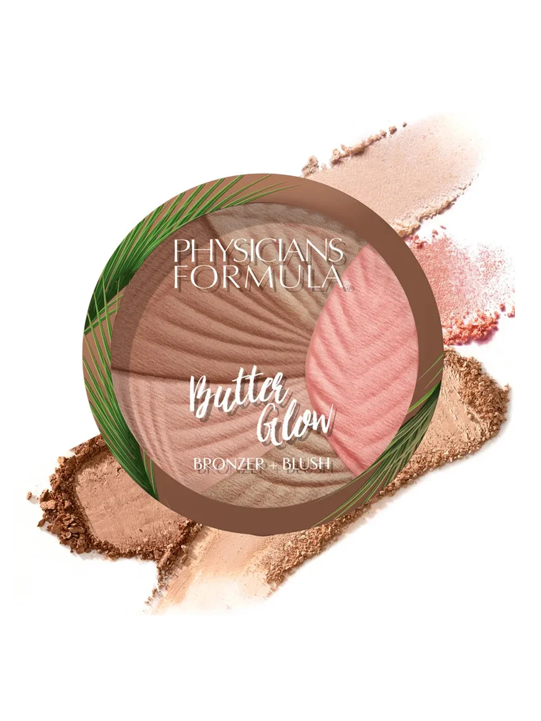 Бронзер Румяна для лица 2в1 Butter Glow Bronzer+ Blush PHYSICIANS FORMULA, здоровое сияние