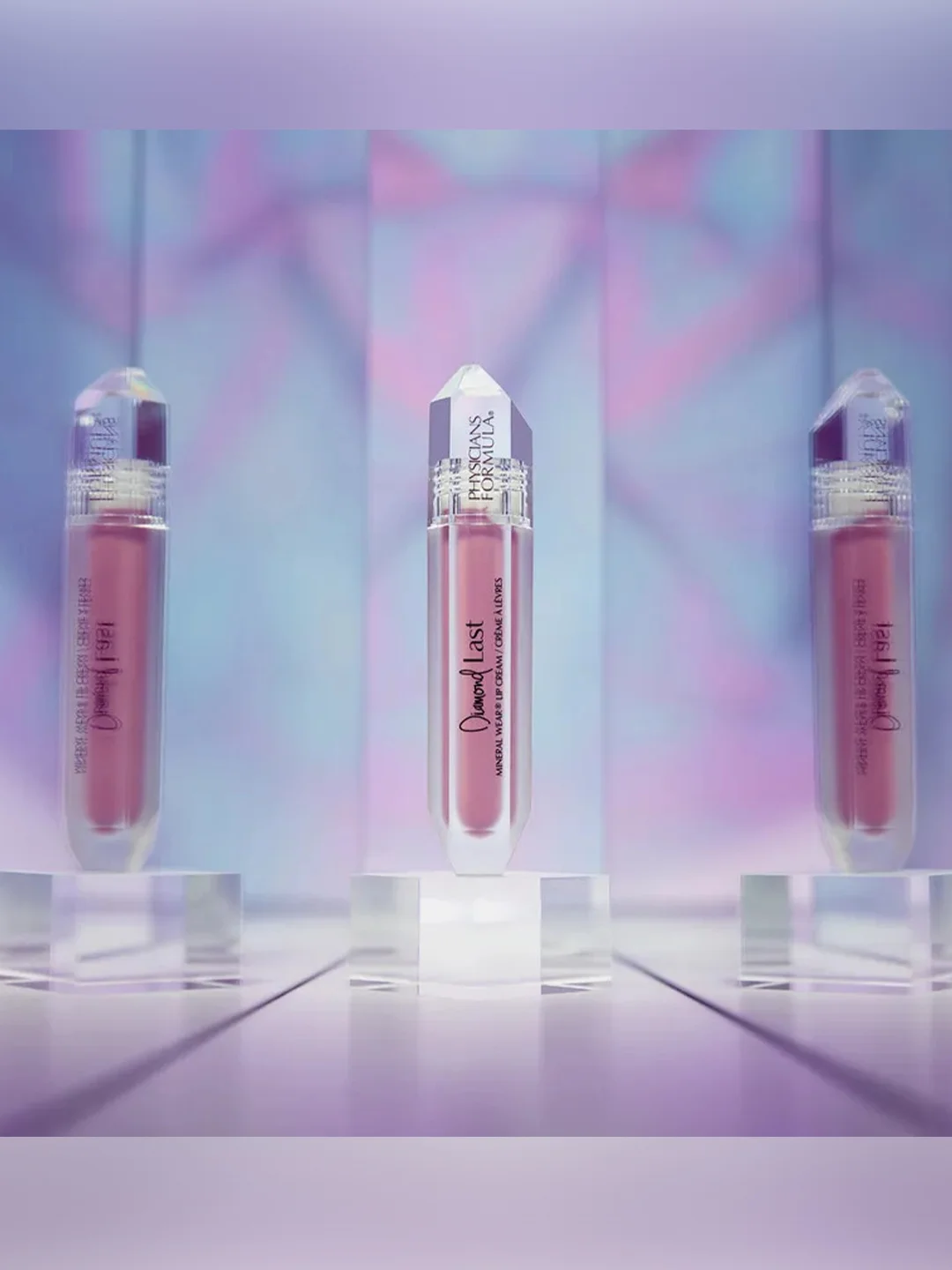 PHYSICIANS FORMULA Помада для губ матовая Mineral Wear® Diamond Last розовый кварц