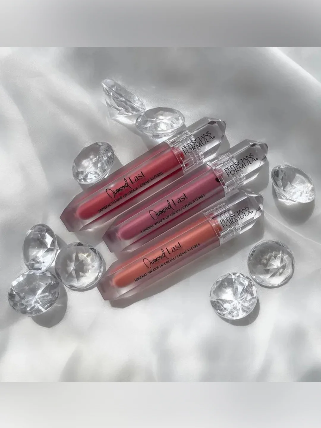 PHYSICIANS FORMULA Помада для губ матовая Mineral Wear® Diamond Last розовый кварц