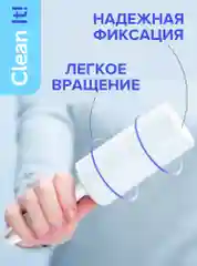 Запасные блоки ролика для чистки одежды многоразовые липкие Lomberta, 2х50 листов