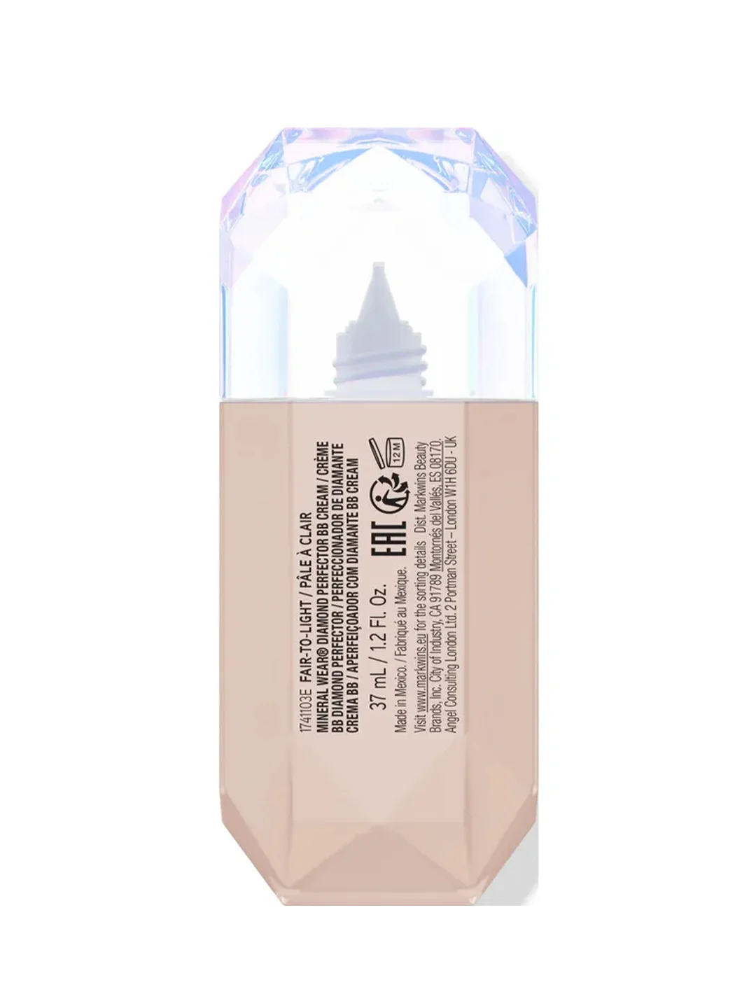 ВВ Крем Mineral Wear Diamond Perfector BB Cream PHYSICIANS FORMULA, белоснежно-светлый
