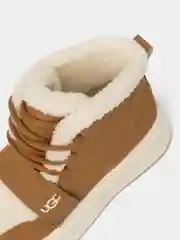 Карамельный угги женские, с мехом