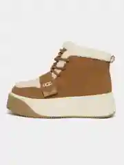 Карамельный угги женские, с мехом