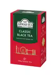 Чай "Ahmad Tea", черный "Классический", листовой, картон. коробка, 100г,