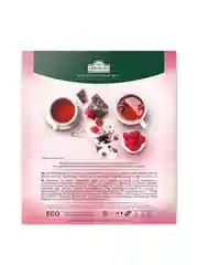 Чай "Ahmad Tea", Малиновое лакомство, чёрный, пакетики в конвертах, 100x1,5г,