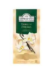 Чай "Ahmad Tea", Ванильные Грёзы, чёрный, пакетики с ярлычками в конвертах, 25х1,8г,