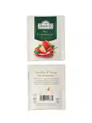 Чай травяной"Ahmad Tea", Hot Strawberry, со вкусом клубники и чили 20х1,8г,