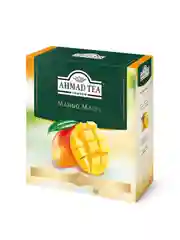 Чай "Ahmad Tea", Магия Манго, чёрный, пакетики в конвертах, 100х1,5г,