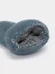 Морской детские зимние варежки с мехом 4-6 лет