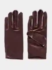 Шоколадный перчатки женские длинные / короткие бархатные черные