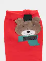 Алый носки новогодние женские