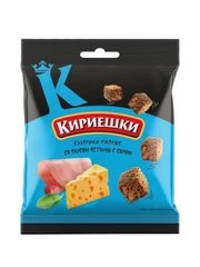 КИРИЕШКИ сухарики со вкусом ветчины и сыра, 40 г