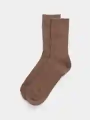 Бронзовый теплые носки шерстяные
